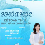 KHOÁ HỌC THỰC HÀNH KẾ TOÁN THUẾ CHUYÊN SÂU